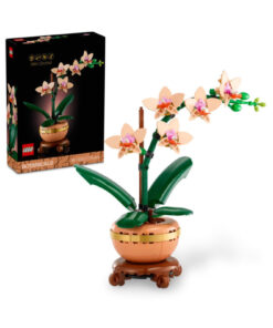 LEGO ® Botanicals Mini Orkide 10343 – Anneler Günü Hediyesi Yapay Çiçek Modeli Yapım Seti (274 Parça)