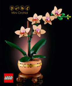 LEGO ® Botanicals Mini Orkide 10343 – Anneler Günü Hediyesi Yapay Çiçek Modeli Yapım Seti (274 Parça) - Görsel 3