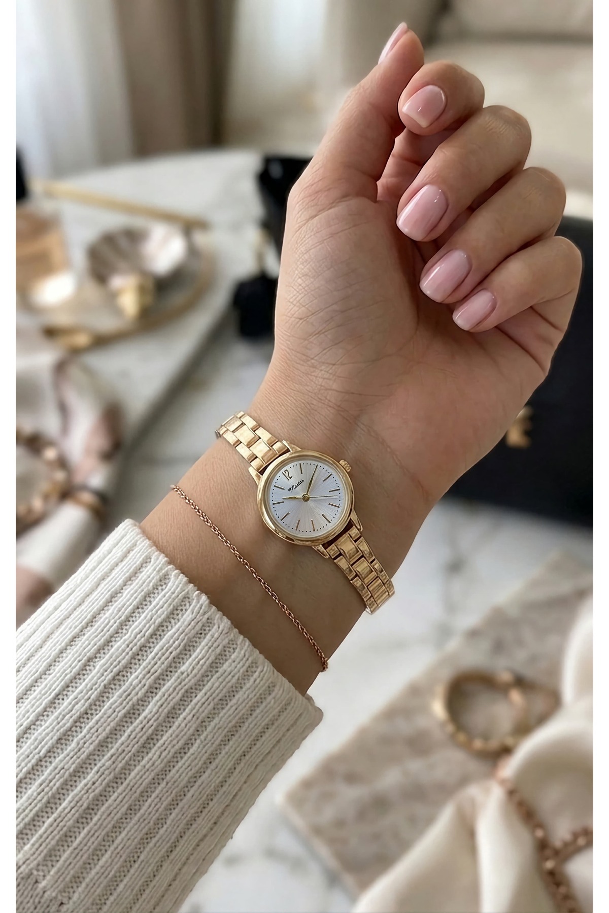DARK BLANC Gold (ALTİN RENK) Özel Seri Minimal Kol Saati