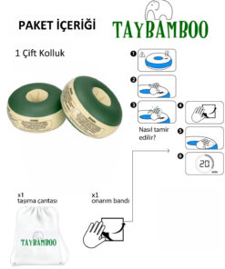 TAYBAMBoo SPONGY Başlangıç Seviye Yüzme Kolluk Bebek Kolluğu Çocuk Kolluğu Süngerli Kolluk Dolgulu Kolluk - Görsel 3