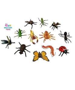 Alternative view of Brother Toys Özel 12'li Mini Böcek Seti Uğurböceği, Kelebek, Akrep, Arı, Örümcek, Çekirge, Peygamber Devesi