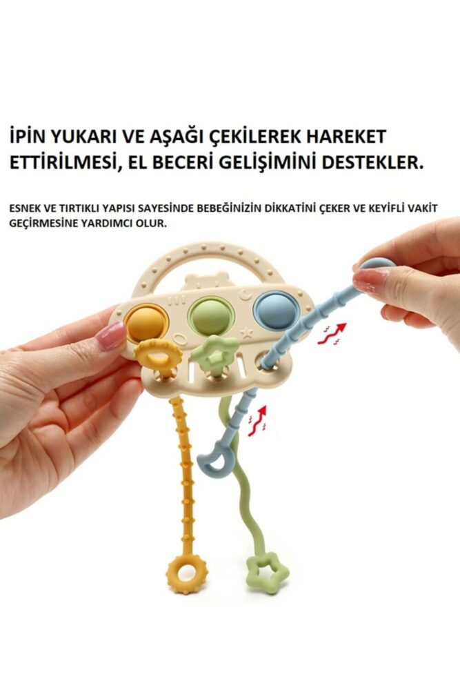 tutobaby Montessori 0 Silikon Diş Kaşıyıcı (BPA İÇERMEZ) - Görsel 3