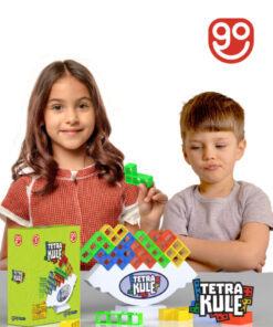 Alternative view of Go Toys Tetra Kule Denge Oyuncağı Eğitici Kutu Oyuncak Tetris Kule Tetra Tower