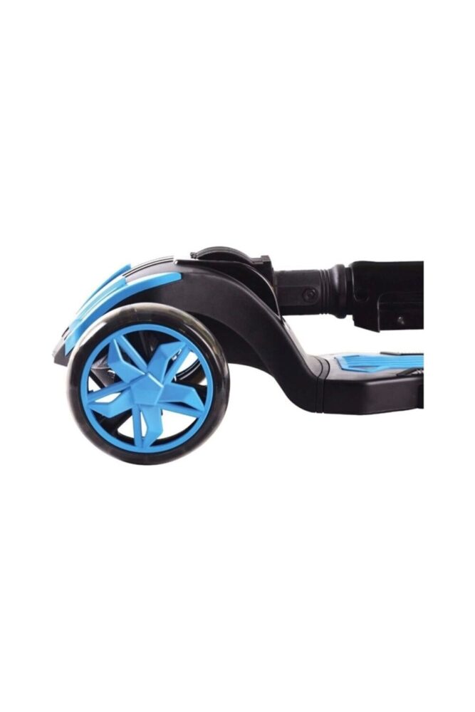 Furkan Toys Cool Wheels Led Işıklı Oturaklı Mavi Combo Scooter - Görsel 2