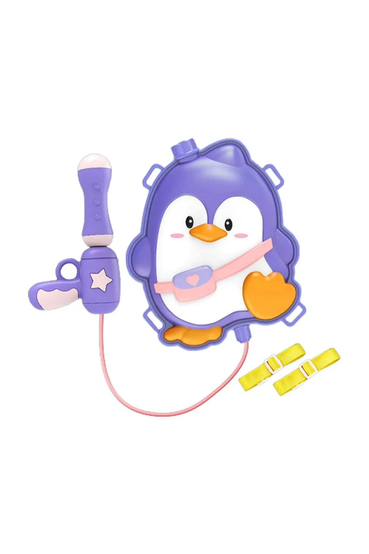 Mofy Baby Sırt Çantalı Sırta Takılabilen Pompalı Su Tabancası 2000ml Kapasite Penguen
