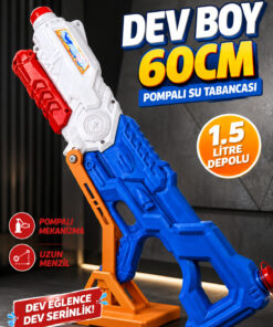 a v d a 1500ml Jumbo Dev Boy Pompalı Su Tabancası 60cm
