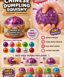 YYB ÇİN MANTISI CHINESE DUMPLING SQUISHY – SÜPER YUMUŞAK STRES OYUNCAĞI