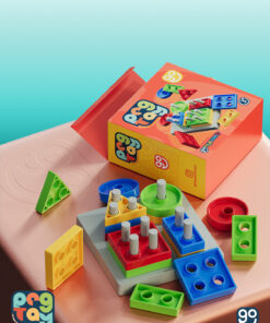 Go Toys Pag Tag Bultak Geometrik Şekiller Motor Beceri Geliştirici Eğitici Oyuncak Bebek Aktivite Oyuncağı