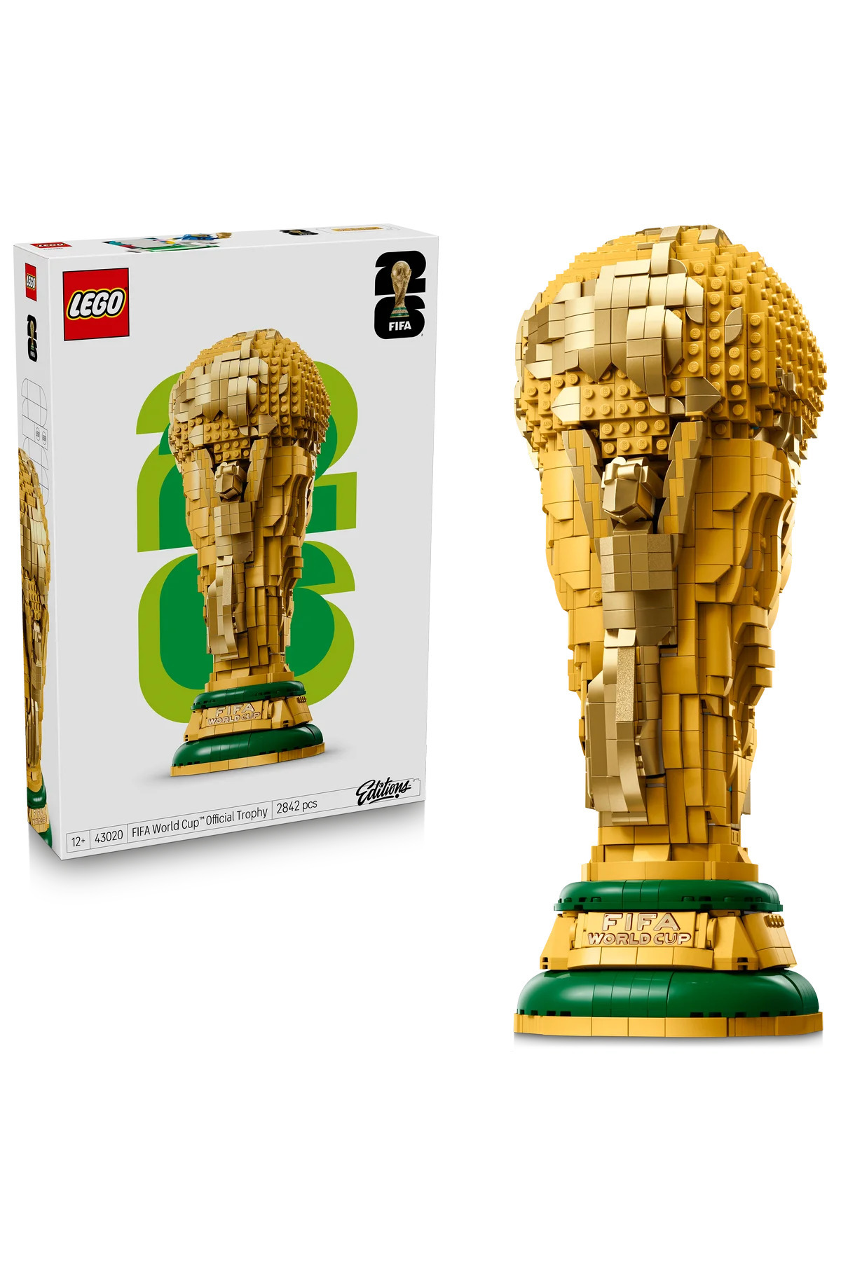 LEGO ® Editions FIFA Dünya Kupası Resmi Kupa 43020 - 12+ Yaş için Oyuncak Yapım Seti (2842 Parça)
