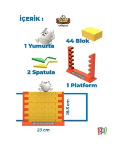 Go Toys Wall Game Duvar Denge Oyunu Egitici Kutu Oyunu - Görsel 3