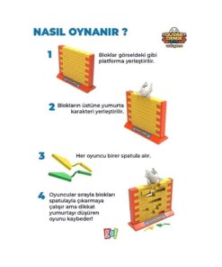 Alternative view of Go Toys Wall Game Duvar Denge Oyunu Egitici Kutu Oyunu