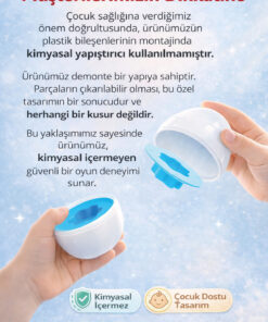 M&H 6'lı Yumurta Eşleme Oyunu - Eğitici Öğretici Oyuncak Geometrik Eşleme Çocuk Oyunu - Görsel 3