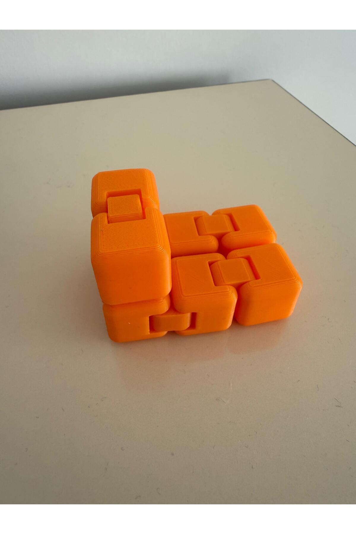 3DLABS Stres Küpü - Sonsuzluk Küpü (İnfinty Cube) Eğitici Oyuncak (Karışık Renkler ve Taraftar Renkler) L boy