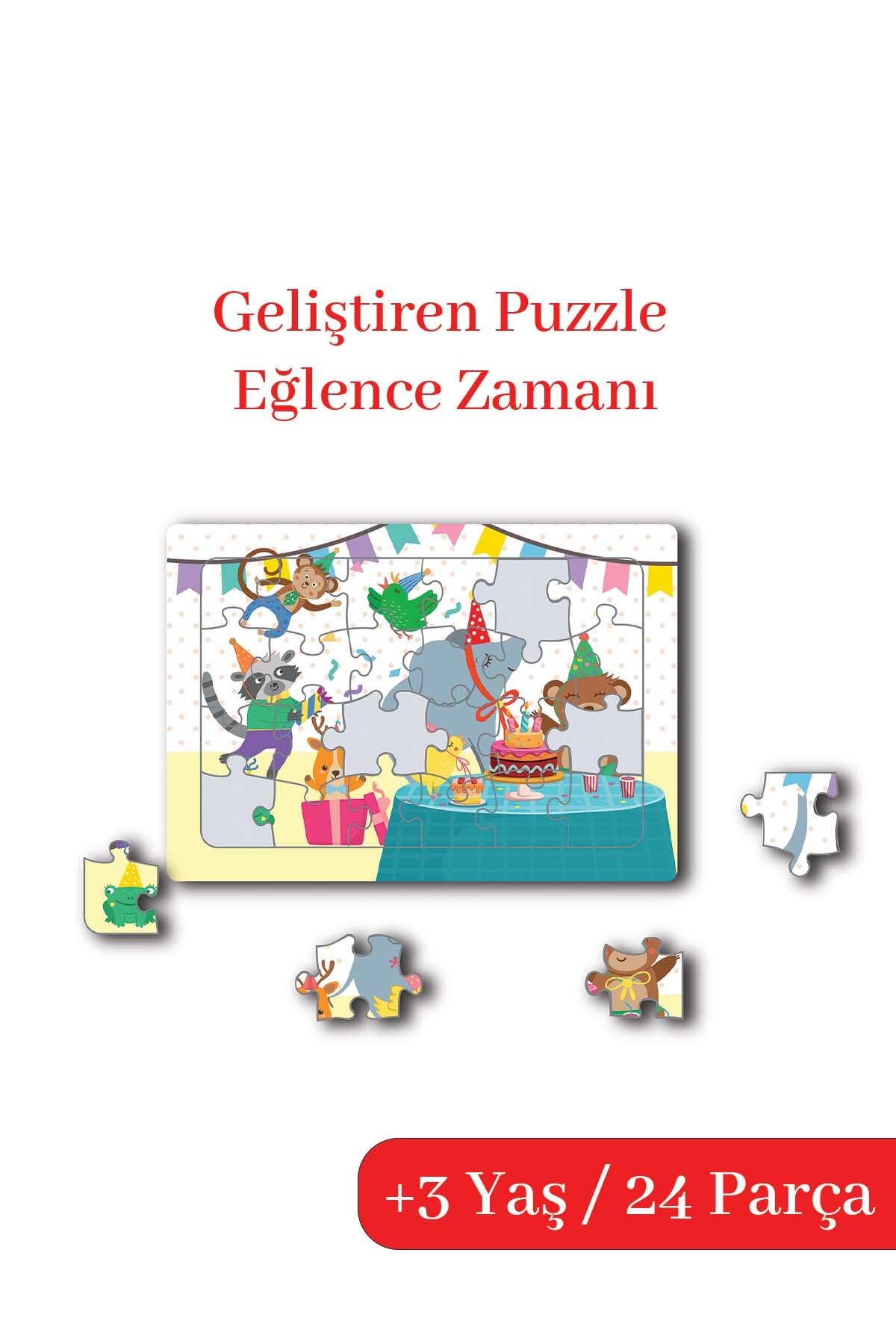 Çocuk Akademi Puzzle Eğlence Zamanı