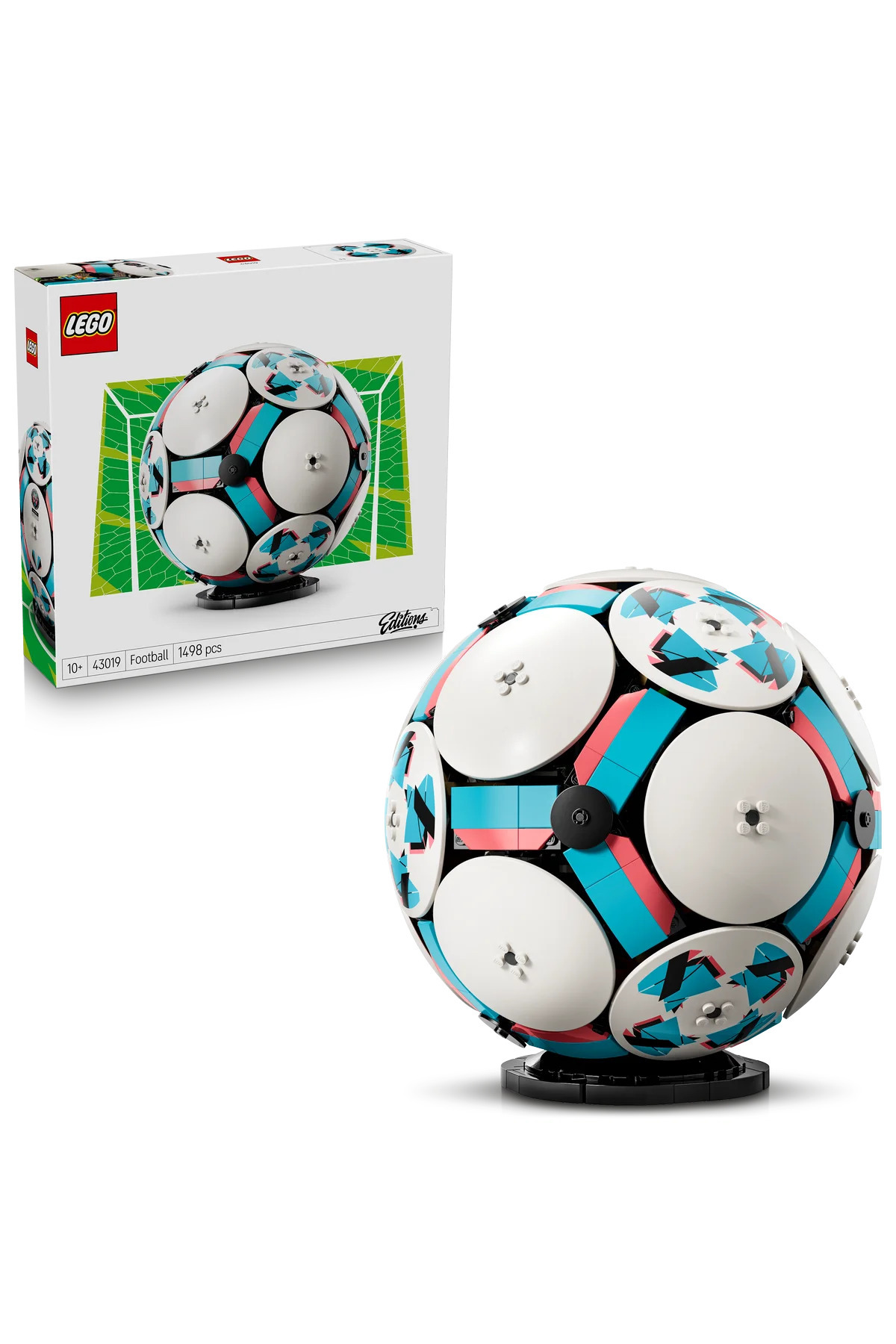 LEGO ® Editions Futbol Topu 43019 - 10 Yaş ve Üzeri Çocuklar için Oyuncak Yapım Seti (1498 Parça)