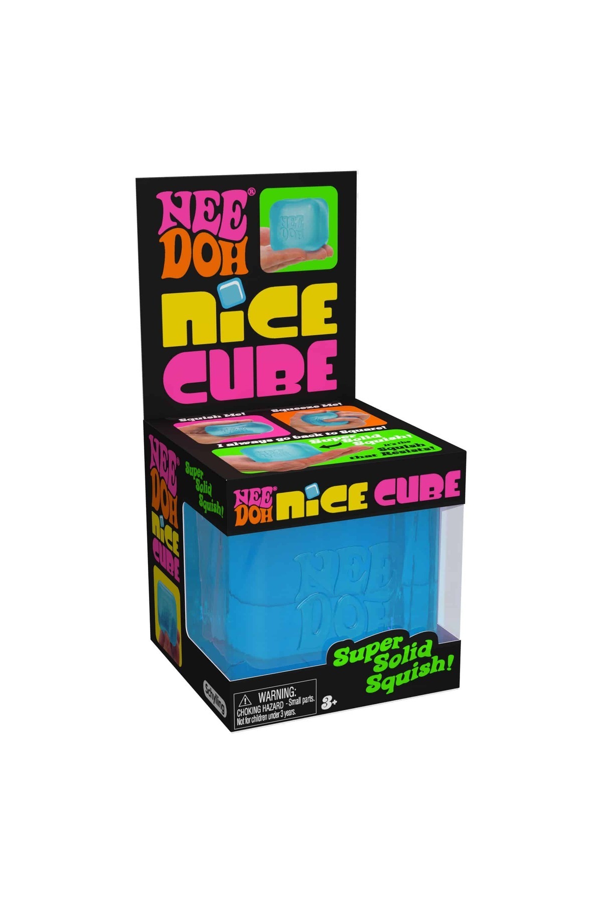 Needoh ORJİNAL Schylling Nice Cube Sensory Squishy Yumuşak Duyusal Stres Oyuncağı