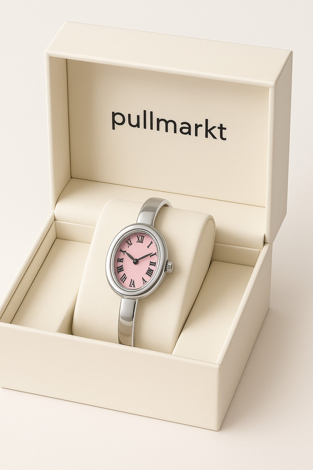 pullmarkt Kelepçe Bileklik Saat - Kelepçenin ebatı 18 cmdir ve sabittir uzamaz yada kısalmaz r
