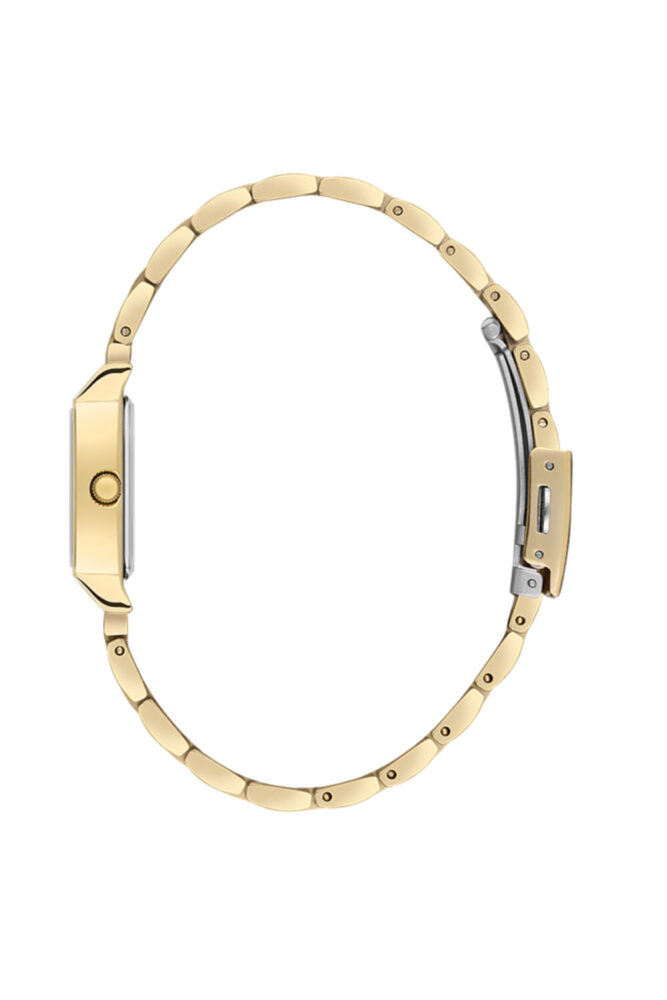 Daniel Klein Dkf.2315a Yeni Trend Gold Renk Köşeli Kadın Kol Saati - Görsel 3