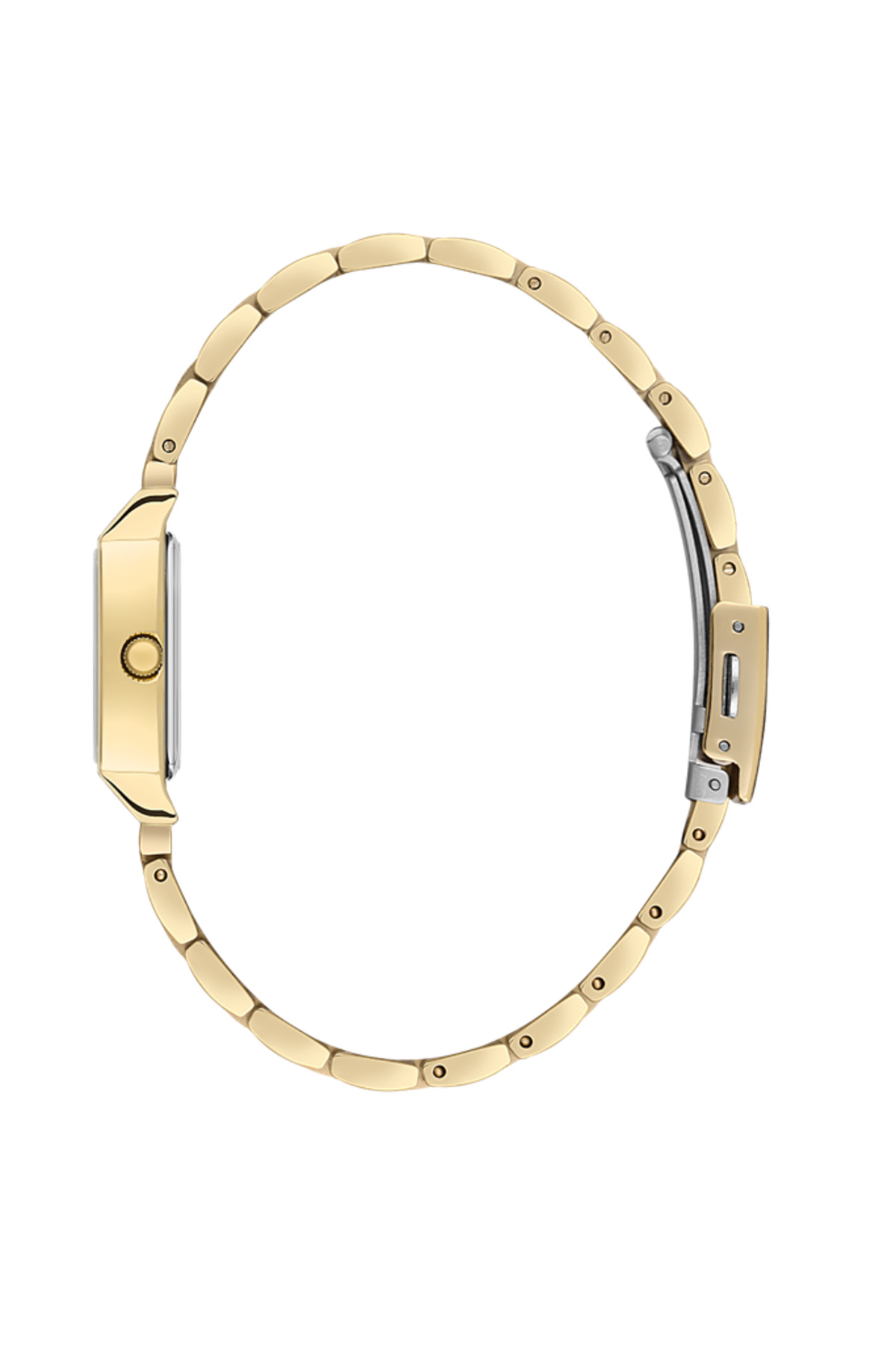 Daniel Klein Dkf.2315a Yeni Trend Gold Renk Köşeli Kadın Kol Saati - Görsel 3