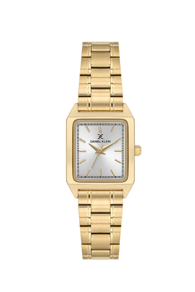Daniel Klein Dkf.2315a Yeni Trend Gold Renk Köşeli Kadın Kol Saati - Görsel 2