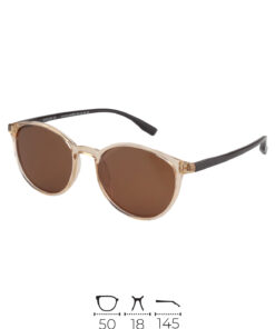 Alternative view of sun factory UV400 Korumalı Polarize Filtreli Bal Rengi Unisex Güneş Gözlüğü 1373 C2054 - TR90 Esnek Dayanıklı Çerçeve