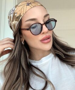Alternative view of REN EYEWEAR MİXO OVAL GÜNEŞ GÖZLÜĞÜ RENKLİ UNİSEX ERKEK KADIN YENİ SEZON POPÜLER EXTRA HAFİF