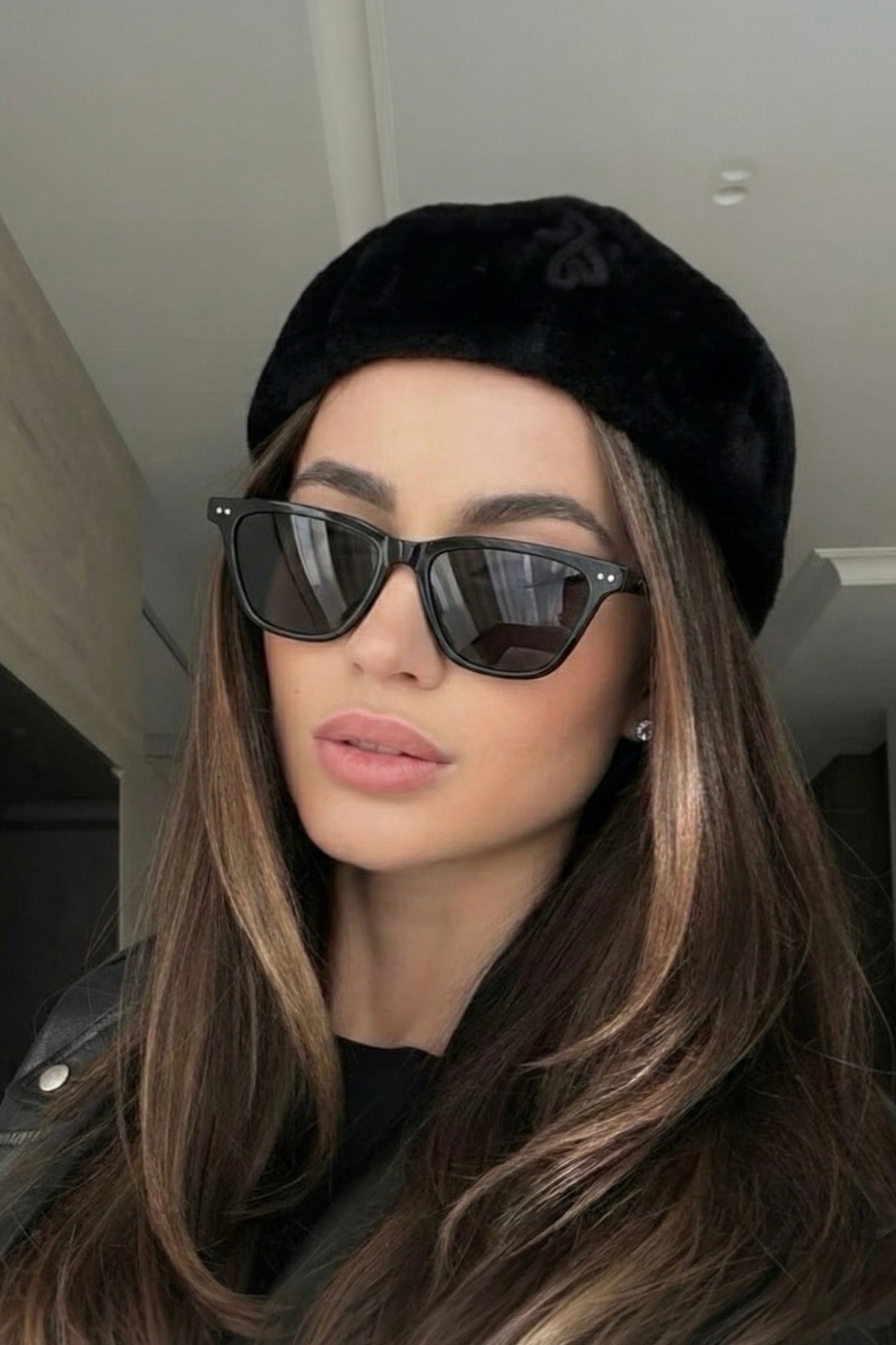 REN EYEWEAR Violet Siyah 2025 Klasik Güneş Gözlüğü Unisex / Reneyewear