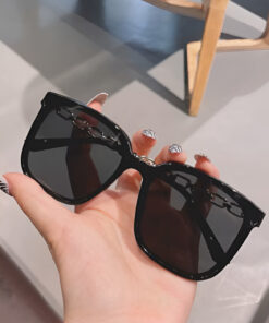 QAYYO Accessories Boom Unisex Siyah 2025 Yılı Metal Yeni Sezon Güneş Gözlüğü