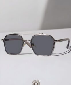 Alternative view of Eyesofia Swanky Gümüş Degrade Siyah Unisex Güneş Gözlüğü