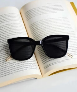 Alternative view of Chunky Frame Unısex 146 V Siyah Kare Güneş Gözlüğü 1063