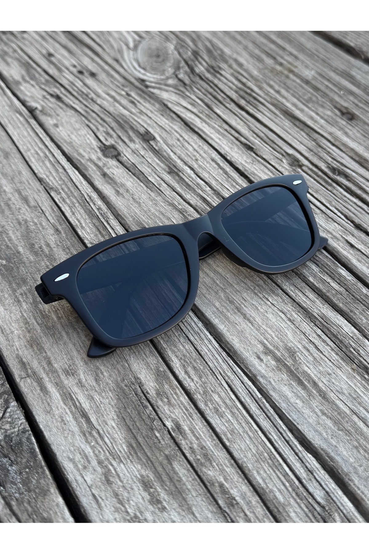 DEEPWELL Uv Korumalı Unisex Siyah Renk Güneş Gözlüğü deepg04
