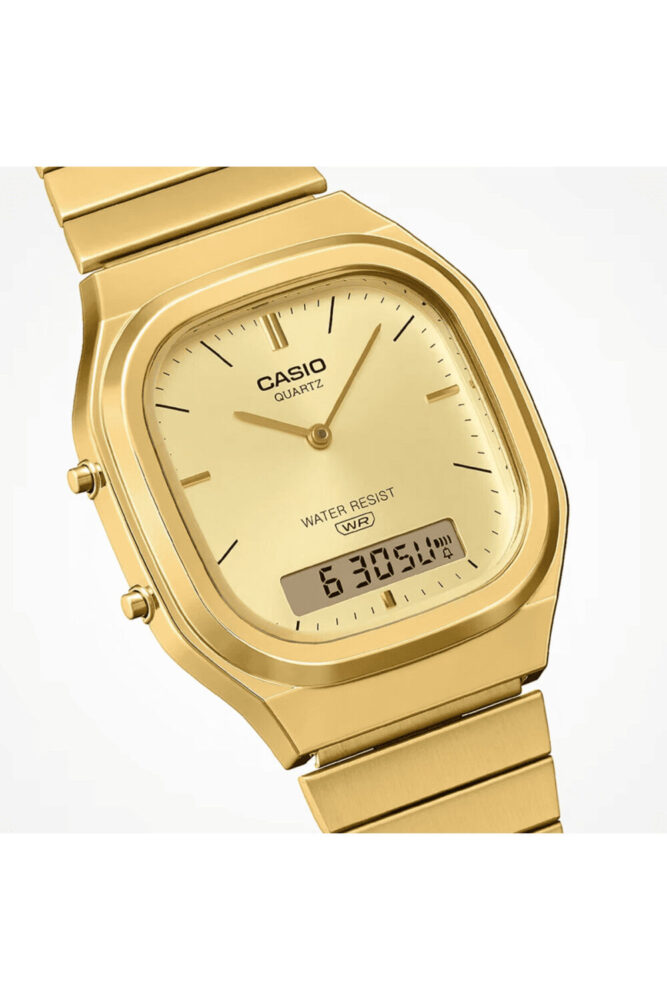 Casio RETRO AQ-240EG-9A Kol Saati - Görsel 2