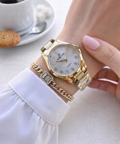 Daniel Klein Retro Vintage Özel Seri Çelik Kararmaz Kordon 30mt Suya Dayanıklı Kol Saat Bileklik - Görsel 3