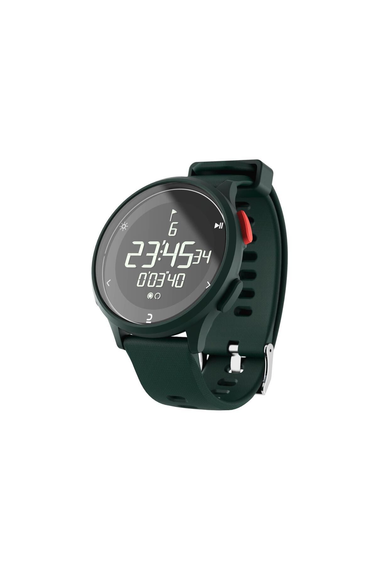 Decathlon Kronometreli Koşu Saati - Haki - W500M