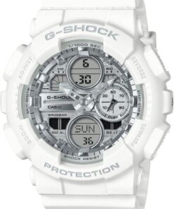 Casio G-Shock GMA-S140VA-7ADR Beyaz Renk 20 ATM Su Geçirmez Yeni Analog Dijital Spor Kadın Kol Saati