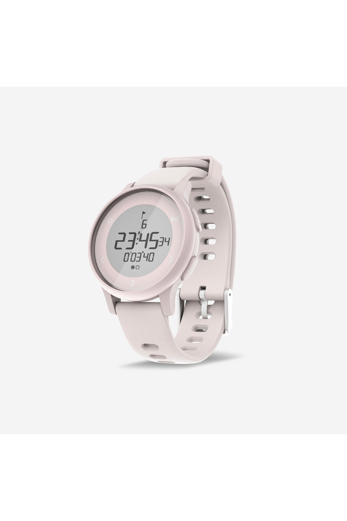 Decathlon Su Geçirmez Kronometreli Koşu Saati - Pembe - W500S