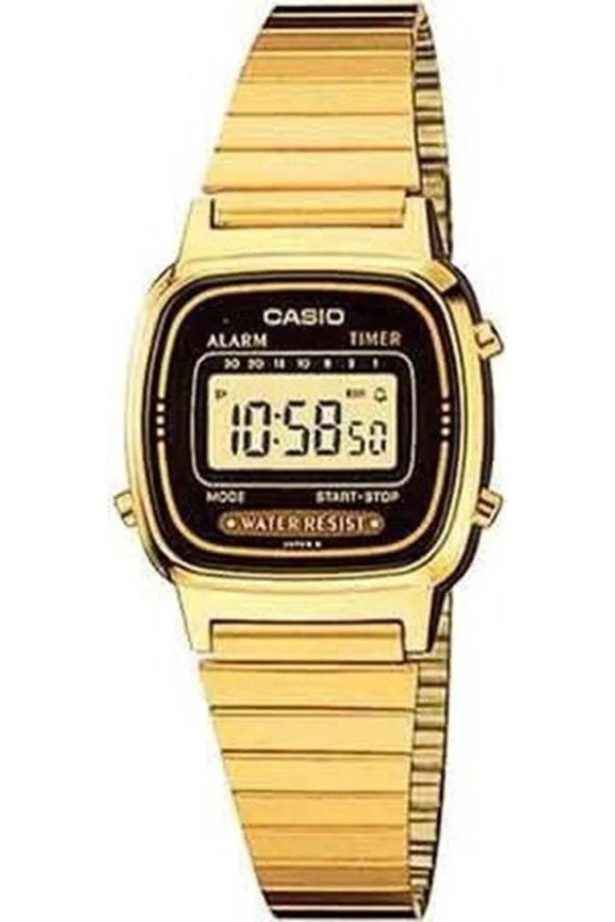 Casio La670wga-1df Retro Gold Dijital Kol Saati