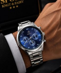 Alternative view of S.POLO HEDİYELİK ÇELİK KORDON ERKEK KOL SAATİ BABALAR GÜNÜ HEDİYESİ SEVGİLİLER GÜNÜ HEDİYESİ