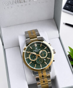 Daniel Klein Çelik Kordon Rolex Kasa+Takvim 3 Atm Suya Dayanıklı Erkek Kol Saati EDK.1.10665-7