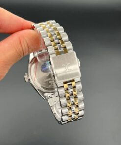 Daniel Klein Gold Yeşil Gümüş Renk 3 ATM Su Geçirmezlik Erkek Kol Saati Çelik Kordon - Görsel 3