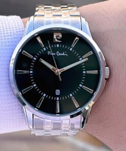 Pierre Cardin Babalar Gününe Özel Hediyelik Paket Çelik Kordon Takvimli Özel Kadran 3 Atm Suya Dayanıklı Erkek Kol Saati - Görsel 3