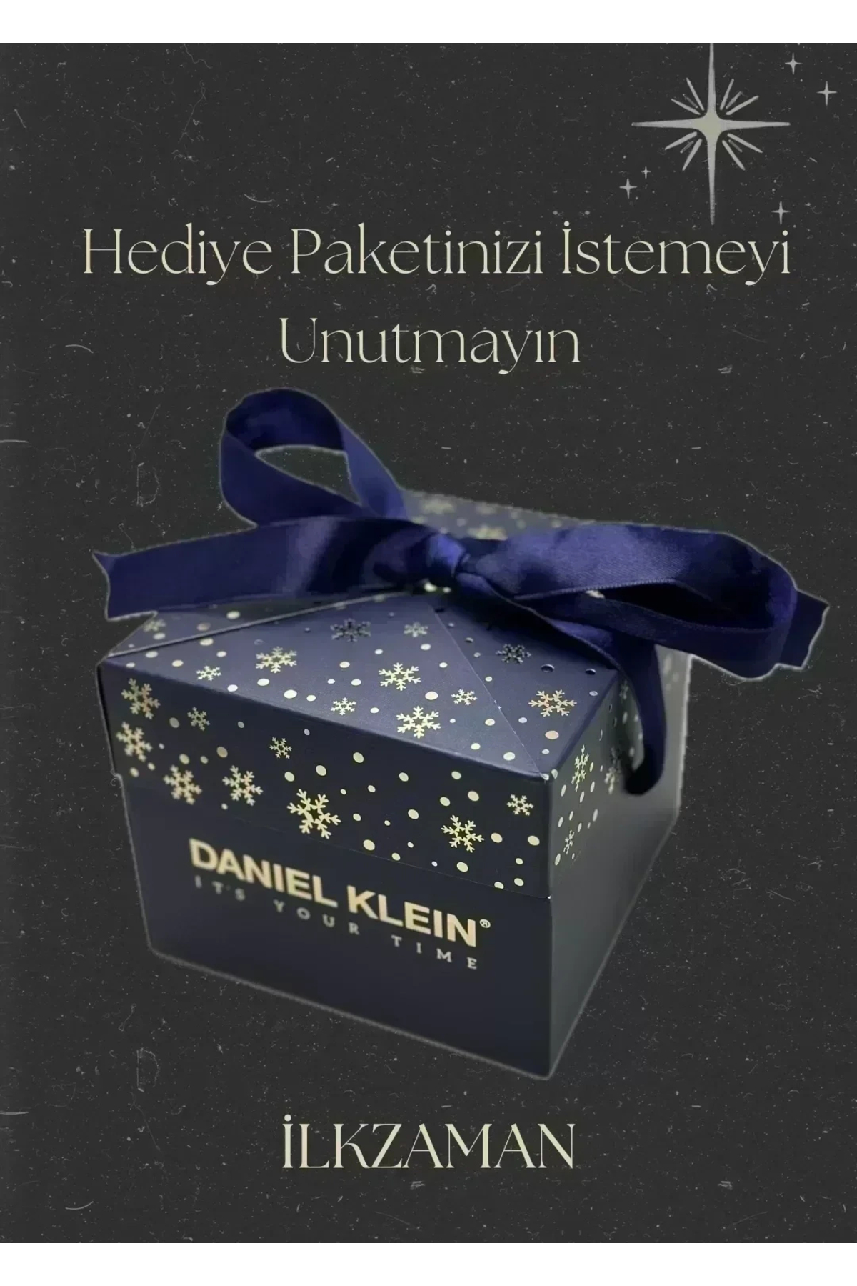 Daniel Klein Çelik Kordon Siyah Kadran Hediyelik Su Geçirmez Fonksiyonlu Erkek Kol Saati ILK.821 - Görsel 3