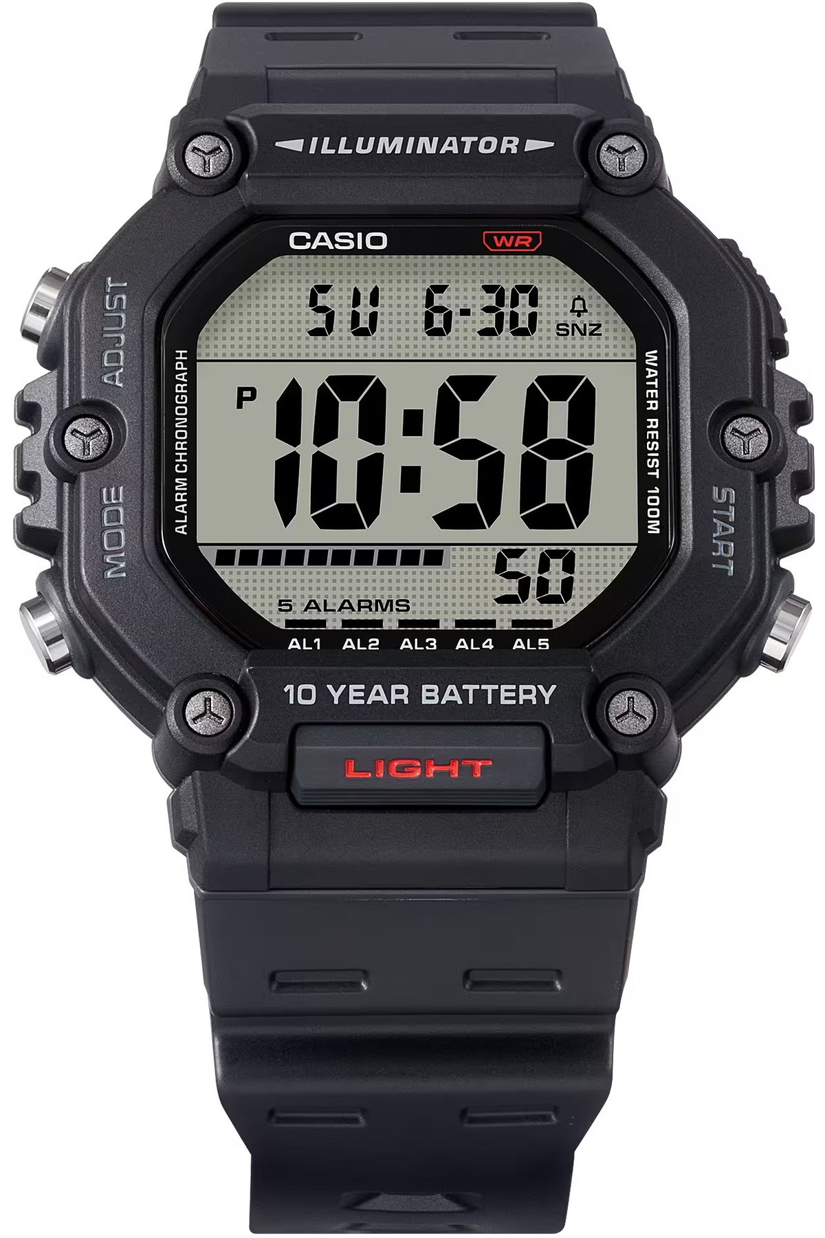 Casio Ae-1600H-1Avdf Dijital Erkek Kol Saati - Görsel 3