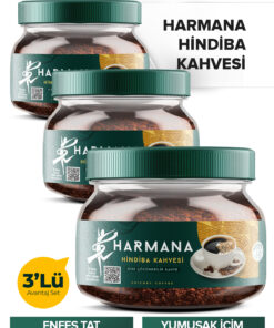 HARMANA 3 Adet Hindiba Kahvesi 3x 150 gr