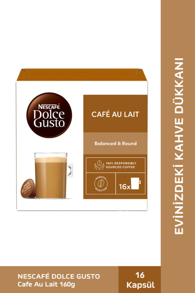 Nestle Dolce Café Au Lait 160g 16 Kapsül