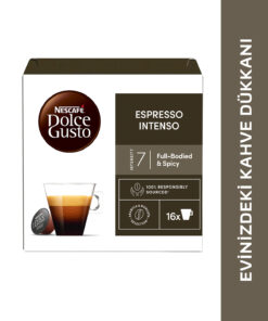 Nescafe Dolce Gusto Coffee Espresso Intenso 16 Kapsül X 3 Adet