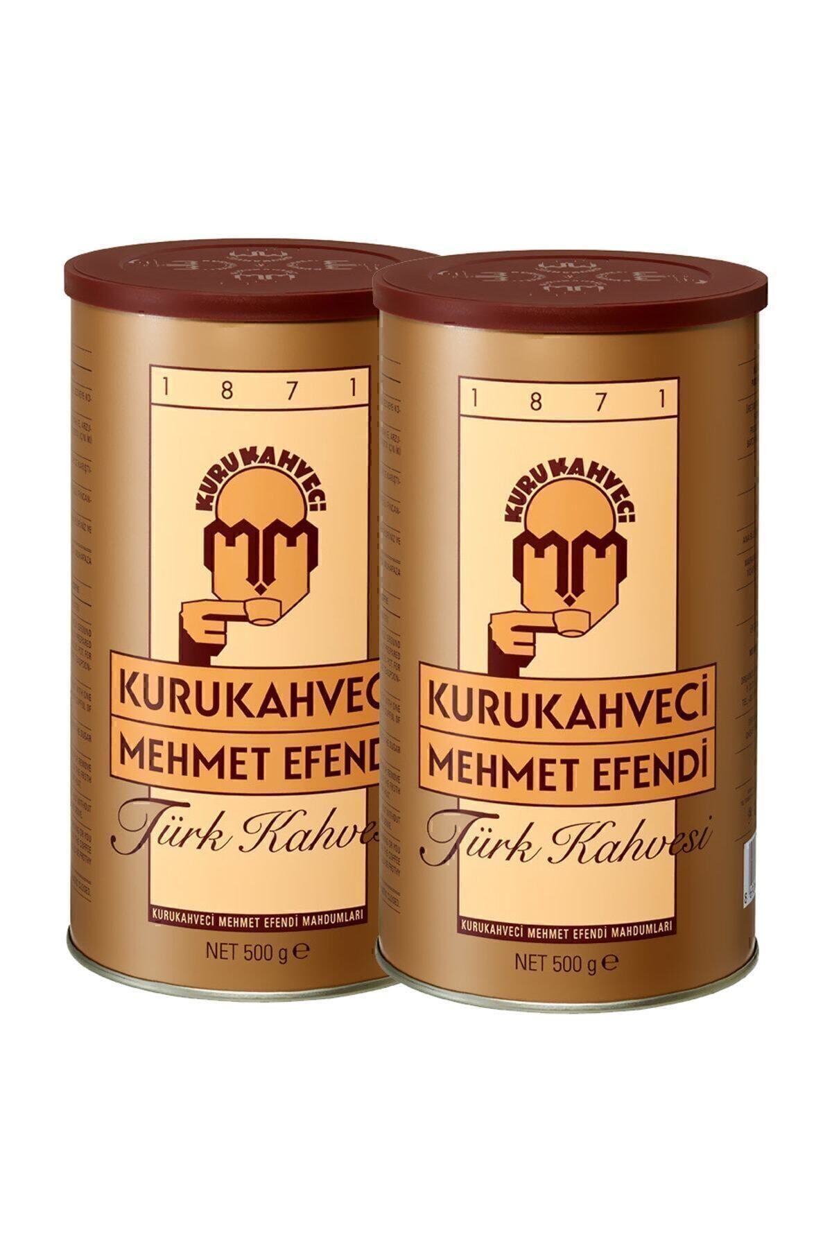 Mehmet Efendi Türk Kahvesi 2 X 500 gr - Teneke