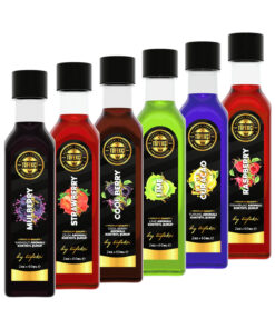 By Tüfekçi 6'li (lime,frambuaz,çilek,karadut,blue Curacao Cool Berry) 6x60ml