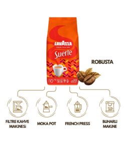 LavAzza Suerte Çekirdek Kahve 1 Kg - Görsel 3