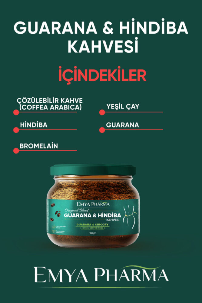 Emya Pharma Guarana Ve Hindiba Kahvesi - Görsel 2